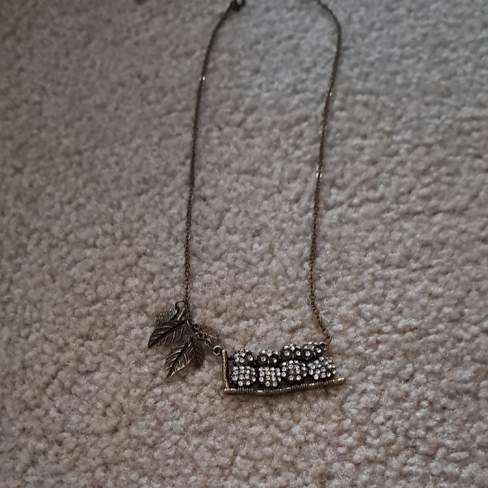 18" Bronze Owl Necklace